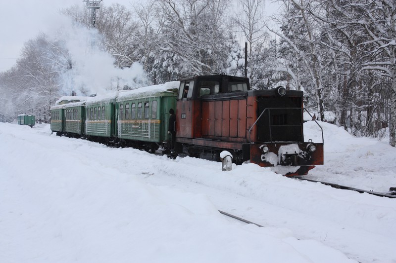 Zug nach Новый (Novyj)