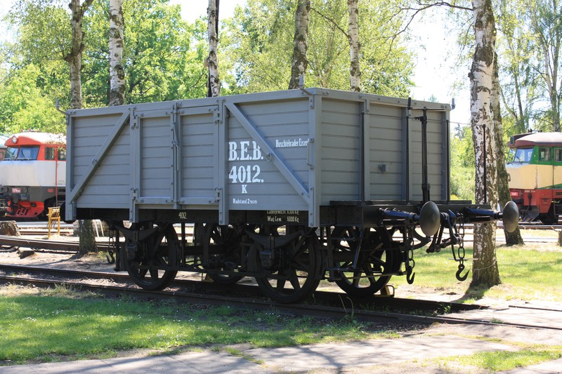 Offener Güterwagen der Buschtěhrader Eisenbahn