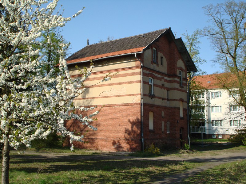 Auch dieses Gebäude gehörte einst zum Bahnhof Welzow